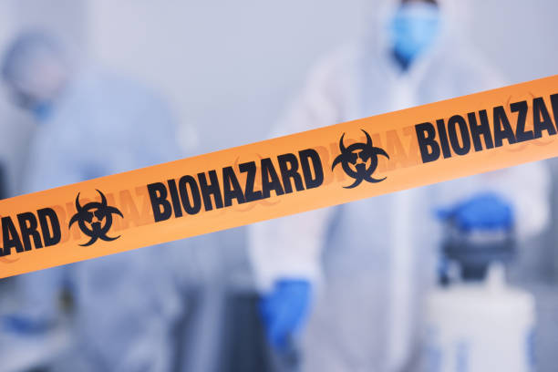 Professional Infectious Disease Decontamination technician working in Breckenridge, MI